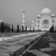 Le Taj Mahal (sans les travaux)