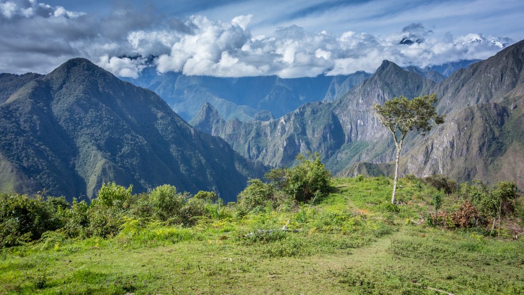 Vue du Machu Picchu depuis Llacmapata (si je on vous assure, il est là)